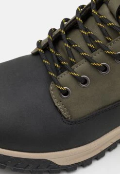 Fila Lance Unisex - Veterboots - Black/Olive Night -Fila Verkoopwinkel e373ed3ec916433697ce3f916f07fe05