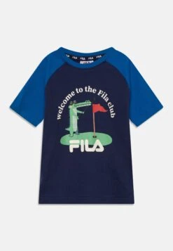 Fila Teschendorf Tee Unisex - T-Shirt Print - Medieval Blue/Lapis Blue