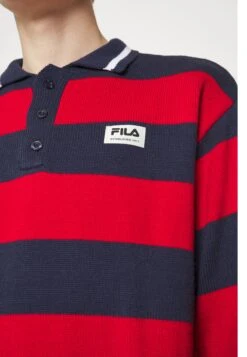 Fila Turpan- Trui - Black Iris/True Red -Fila Verkoopwinkel e83169de697b4a258fd4e275ff103d43