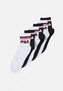 Fila Socks Italia 6 Pack Unisex - Sokken - White/Black