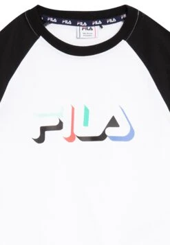 Fila T-Shirt Print - Bright White/Black Beauty -Fila Verkoopwinkel eaf12564090944108fc39fe198de9aa0