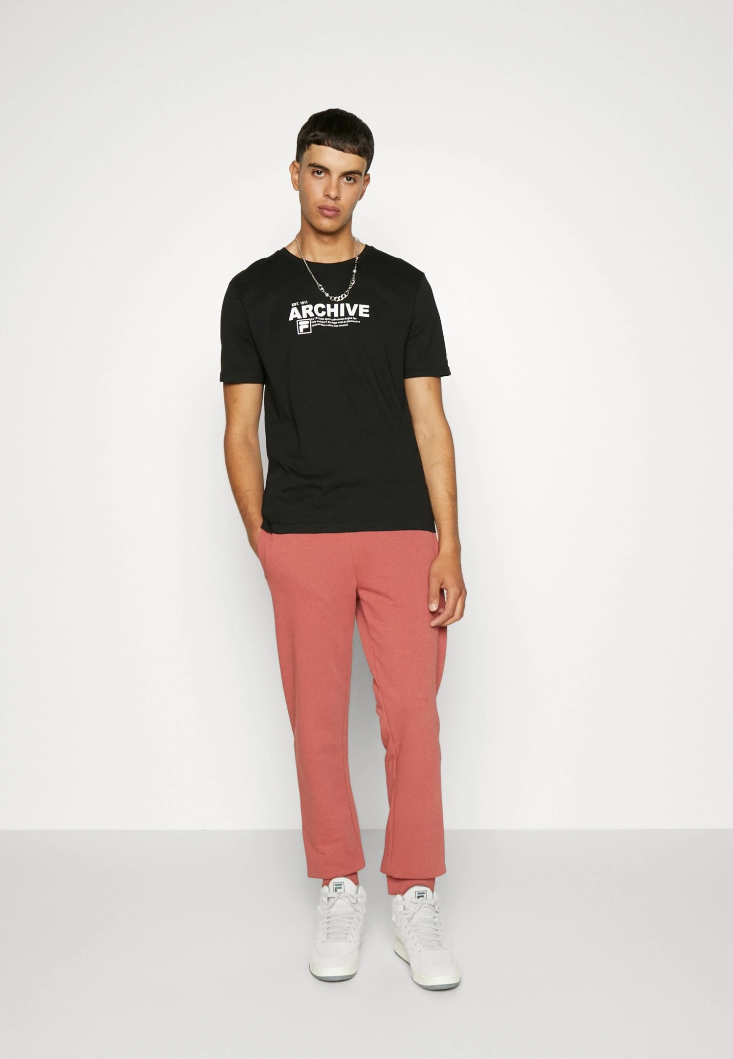 Fila Burbach Tee - T-Shirt Print - Black 5 Fila Burbach Tee - T-Shirt Print - Black - Afbeelding 5