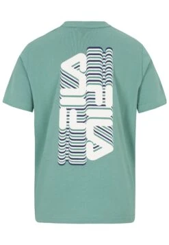 Fila Apparel Biograd Graphic - T-Shirt Print - Beryl Green -Fila Verkoopwinkel f0757e652a4649b790b79a76a67ebe8b