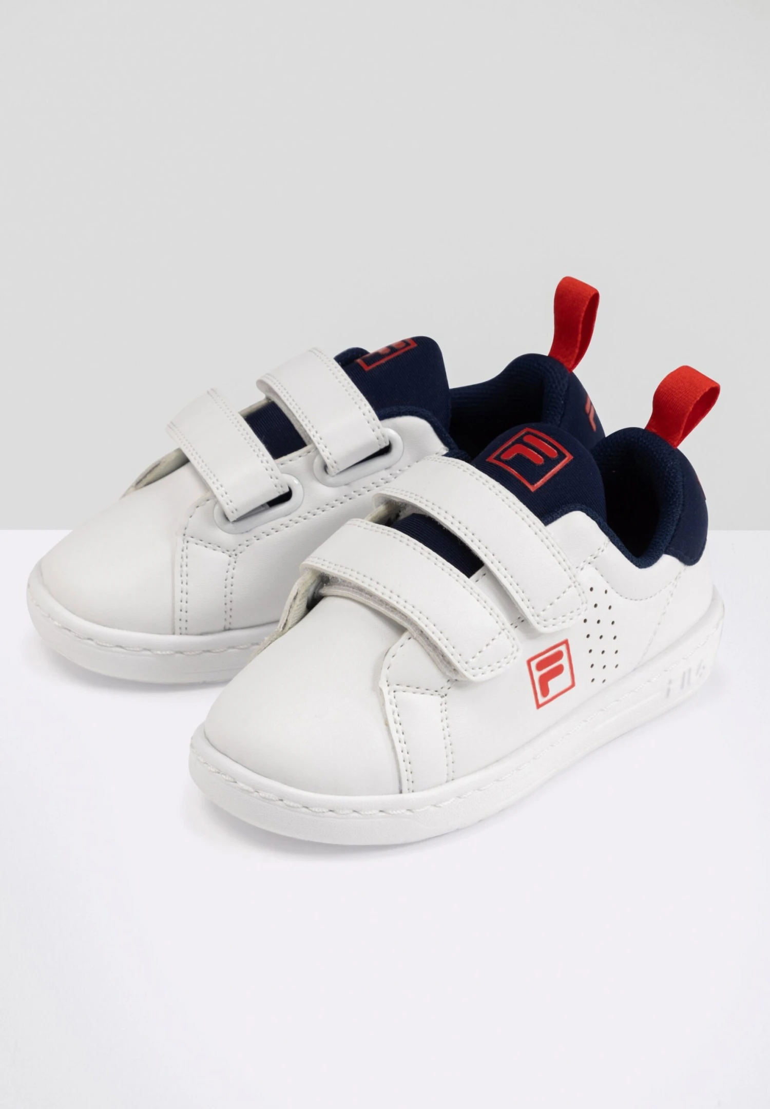 Fila Crosscourt 2 Nt Tdl - Klittenbandschoenen - White Navy 2 Fila Crosscourt 2 Nt Tdl - Klittenbandschoenen - White Navy - Afbeelding 2