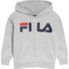 Fila Svindal - Sweater Met Rits - Light Grey Melange