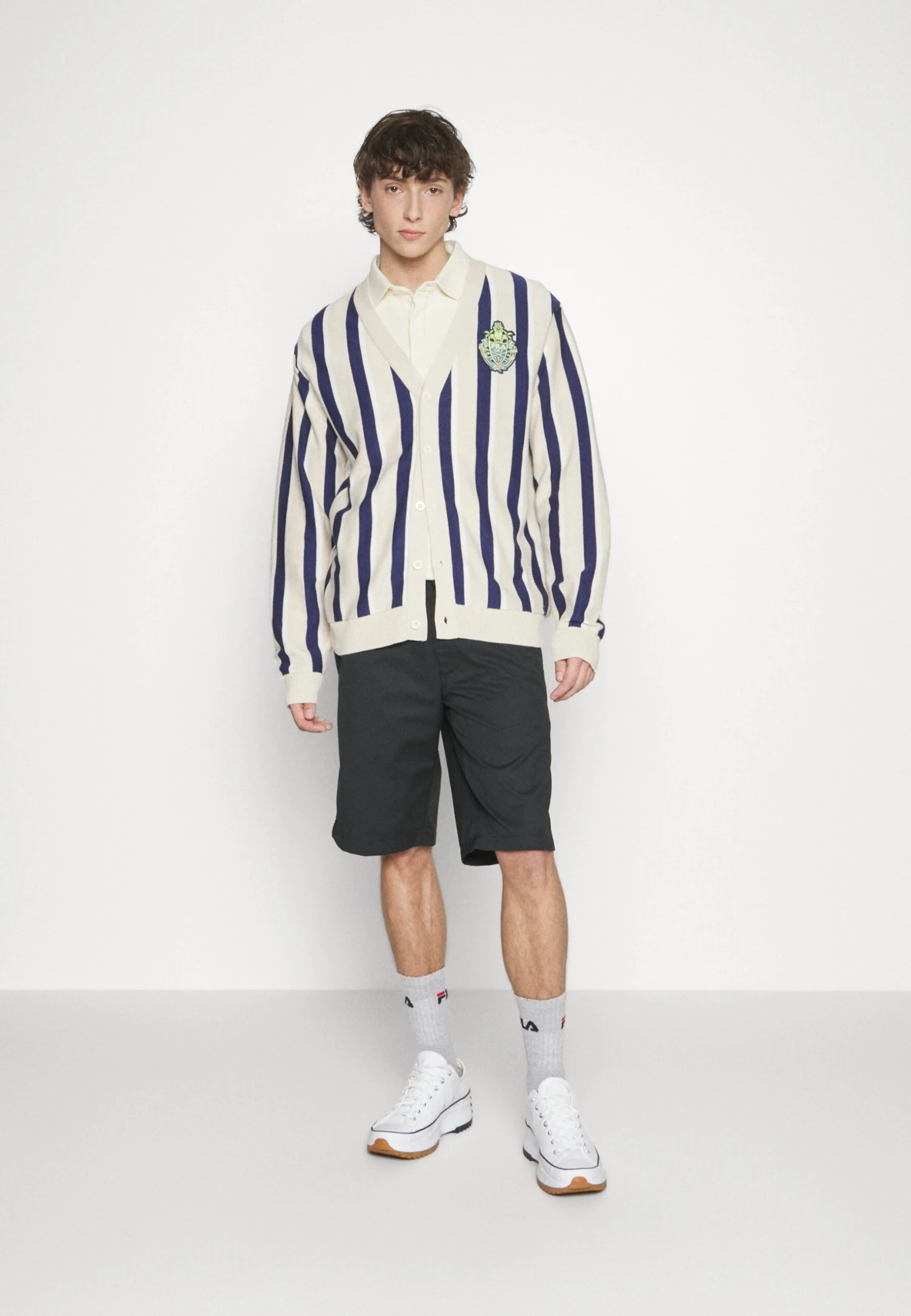 Fila Trabitz Cardigan - Vest - Fields Of Rye 5 Fila Trabitz Cardigan - Vest - Fields Of Rye - Afbeelding 5