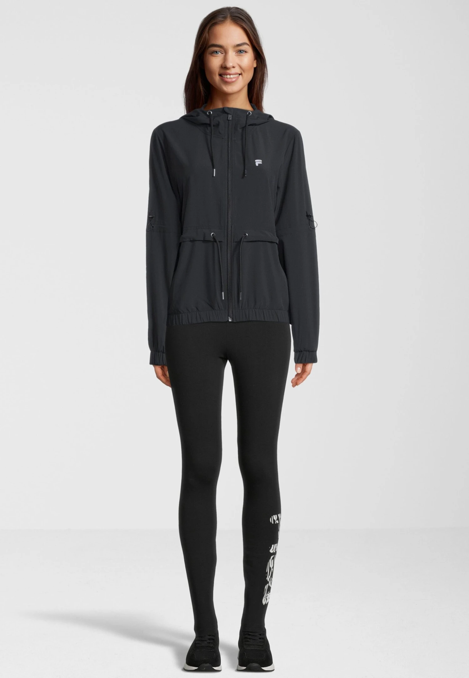 Fila Riccione - Sweater Met Rits - Black Beauty 1 Fila Riccione - Sweater Met Rits - Black Beauty