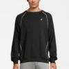 Fila Landin Raglan Crew - Sweater - Black